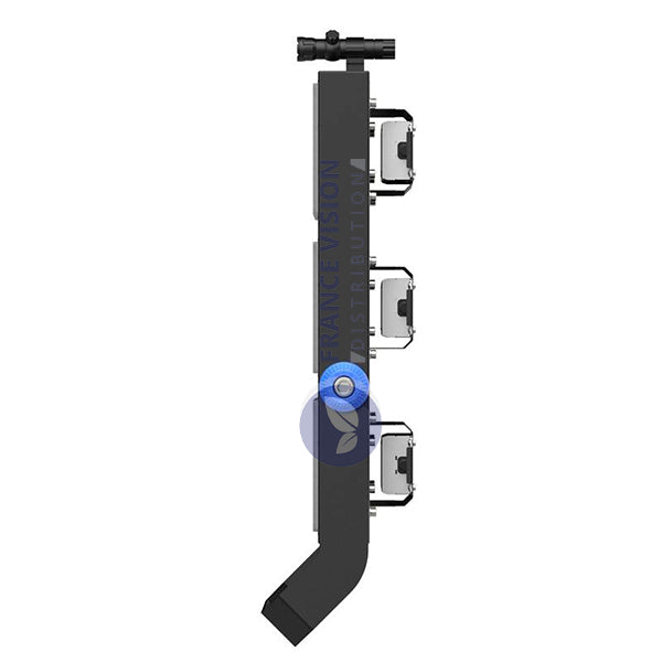 Carton / Lot de 5x Projecteurs haute puissance LED de stade - Série EXCEPTION - 600 Watts - 90 000 Lumens - 150 Lumens/Watt - Angle 15°/30°/45°/60°/120° au choix - 92 x 74 x 13 cm - IP66 - IK08 - 2700k à 6500k - Transformateur Meanwell- Garantie 5 ans