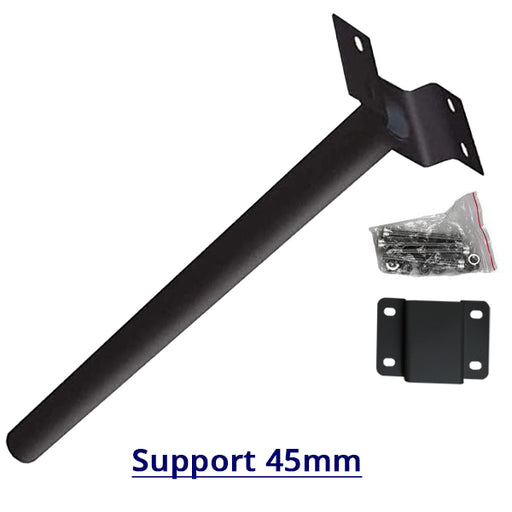 Support mural pour Candélabre / Lampe de rue et parking – Diamètre 45mm