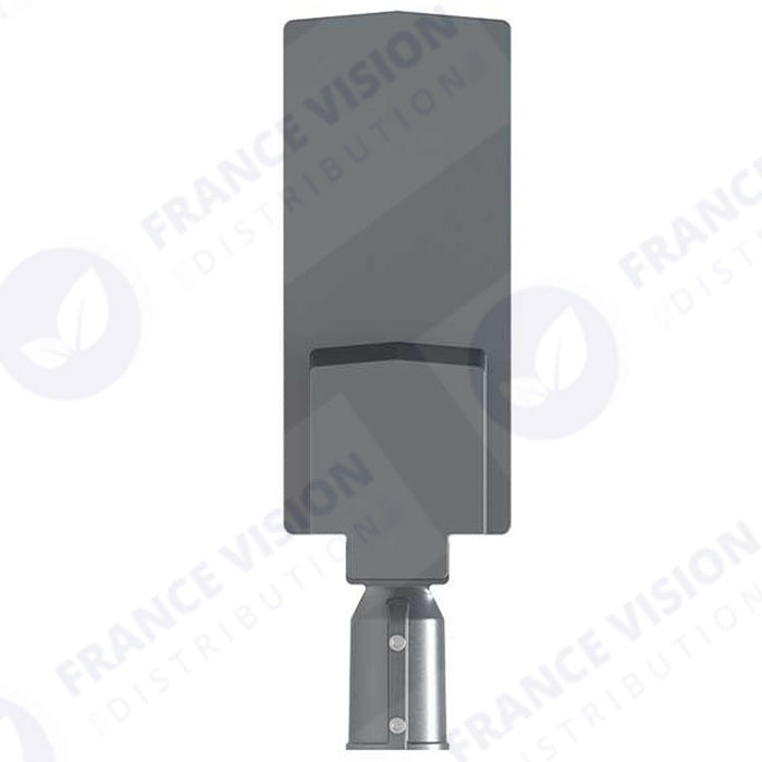 Lampe de rue filaire - Série FLEX V2 - 100 Watts - 13 000 Lumens - 130 Lumens/Watt - IP65 - IK09 - Angle 140x70° - 54 x 17 x 2 cm - 6000k – Angle rotatif ajustable - Tube d'insertion 50/60mm - Garantie 5 ans