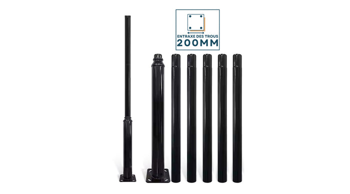 🚀[PRÉSENTATION] Mât / Poteau pour lampe de rue - Série STANDARD V1 EVO