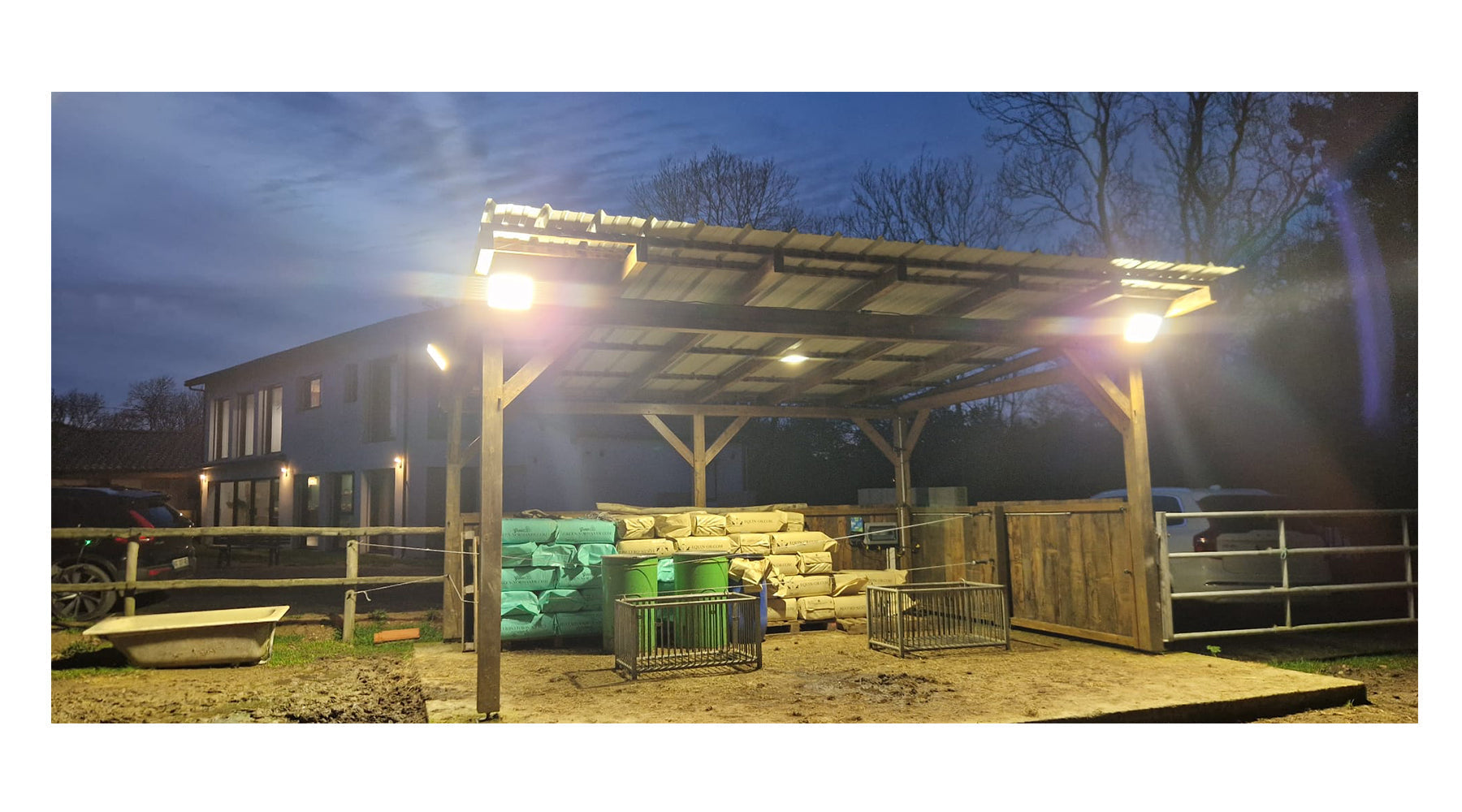 Photos d’installations – Éclairage Extérieur (non solaire) - Dernière mise à jour - Octobre 2025