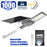 Lampe de rue solaire - Série INTERSTELLAR EVO - 1000 Watts - 6200 Lumens - Angle 140x70° - IP65 - Lampe 50 x 21 x 9 cm - Panneau MONOCRISTALLIN 63 x 39 x 2 cm - Avec télécommande - Capteur crépusculaire - 6000k - Structure ALUMINIUM
