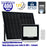 Projecteur LED solaire - Série SECURITY ULTRA - 400 Watts - 2000 Lumens - Angle 120° - IP65 - Lampe 28 x 25 x 5 cm - Panneau solaire MONOCRISTALLIN 42 x 33 x 3 cm - Télécommande - 6500k - Mode de détection sans veille (0-100% - 1 minute)