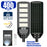 Solaire - Luminaire LED pour Candélabre / Lampe de rue et parking - Série VIEW V2 - 400 Watts - 2700 Lumens - Angle 140*70° - IP65 - Lampe 72 x 25 x 5 cm - Panneau MONOCRISTALLIN - 61 x 23 cm - Détecteur de mouvement - 6000k - Tube d'insertion 45mm