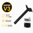Support mural pour Candélabre / Lampe de rue et parking – V3 - Diamètre 60mm - Couleur NOIR - Modèle renforcé avec antirouille