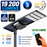 Lot de 4x Lampes de rue solaires - Série STARSHIP ELITE - 19 200 Lumens - Angle 150x70° - IP65 - 3000k/4000k/6000k au choix - Structure ALUMINIUM - Tube d'insertion 76mm - Régulateur MPPT - Détecteur de mouvement - Télécommande - Garantie 3 ans