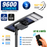 Lot de 4x Lampes de rue solaires - Série STARSHIP ELITE - 9600 Lumens - Angle 150x70° - IP65 - 3000k/4000k/6000k au choix - Structure ALUMINIUM - Tube d'insertion 76mm - Régulateur MPPT - Détecteur de mouvement - Télécommande - Garantie 3 ans