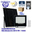 Lot de 4x Projecteurs LED solaires - Série SECURITY ULTRA - 150 Watts - 900 Lumens - Angle 120° - IP65 - Lampe 21 x 20 x 5 cm - Panneau solaire MONOCRISTALLIN 23 x 21 x 2 cm - Télécommande - 6500k - Mode de détection sans veille (0-100% - 1 minute)