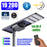Lot de 4x Lampes de rue solaires - Série STARSHIP ELITE - 19 200 Lumens - Angle 150x70° - IP65 - 3000k/4000k/6000k au choix - Structure ALUMINIUM - Tube d'insertion 76mm - Régulateur MPPT - Détecteur de mouvement - Télécommande - Garantie 3 ans