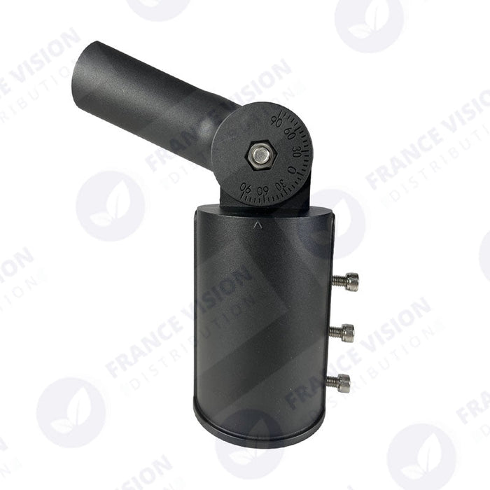Lot de 20x Adaptateurs Candélabres / Lampes de rue et parking extérieur - 180 degrés - Ajustable - IP65 - 60/50mm