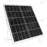 Projecteur LED solaire  Série AJUST V3 - CCT (Couleur Changeante en Température ) - Rendu lumineux 600 Watts - 3500 Lumens - 90° - IP65 - Projecteur 36 x 30 x 5 cm - Panneau MONOCRISTALLIN 39 x 36 x 2 cm - Avec télécommande - Avec capteur crépusculaire