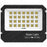 Lot de 5x Projecteurs LED solaires  Série AJUST V3 - CCT (Couleur Changeante en Température ) - Rendu lumineux 600 Watts - 3500 Lumens - 90° - IP65 - Projecteur 36 x 30 x 5 cm - Panneau MONOCRISTALLIN - Avec télécommande - Avec capteur crépusculaire