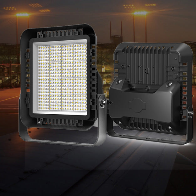 Lot de 10x Projecteurs LED filaires - Série ALIZE P1 - Puissance ajustable 100W / 150W / 200W - 140 Lumens/Watt - Angle 160° - IP66 - 31,4 x 31,4 x 10 cm - Modèle 9 en 1 – CCT 3000K / 4000K / 6000K – Garantie 5 ans