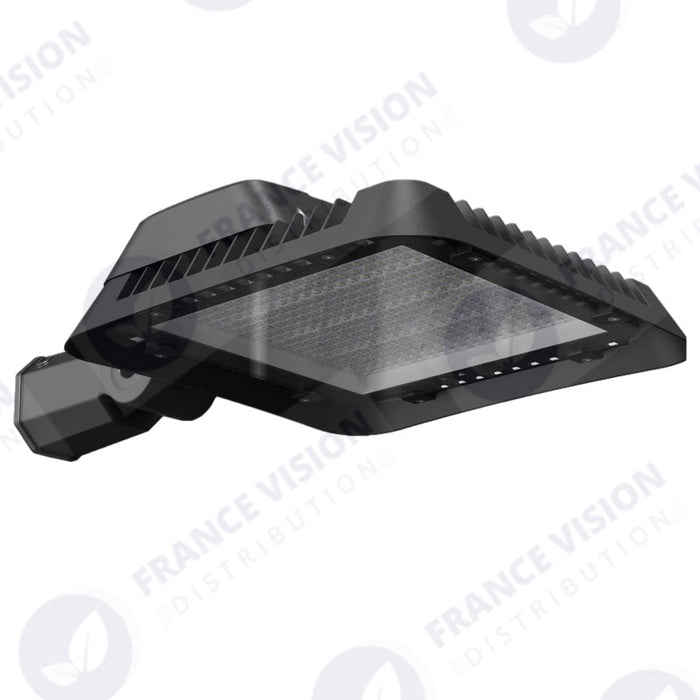 Lot de 10x Lampadaires LED filaires - Série ALIZE P3 - Puissance ajustable 100W / 150W / 200W - 140 Lumens/Watt - Angle 160° - IP66 - 26,3 x 26,3 x 16 cm - Modèle 9 en 1 – CCT 3000K / 4000K / 6000K – Adaptateur d'angle rotatif - Garantie 5 ans