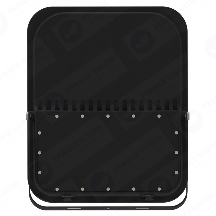 Lot de 5x Projecteurs LED solaires - Série BIG BOY V3 - 700 Watts - 4200 Lumens - 90° - IP65 - Lampe 33 x 28 x 5 cm - Panneau solaire MONOCRISTALLIN FULL BLACK 39 x 43 x 2 cm - Télécommande - 4000k - Structure ALUMINIUM