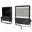 Projecteur LED filaire CCT (Couleur Changeante en Température) - Série CITY PLUS EVO V2 - Modèle 9 en 1 - Puissance ajustable 100 / 150 / 200 Watts - 140 Lumens/Watt - Angle 90° - 41 x 36 x 5 cm - IP66 - IK08 - Câble 1 mètre - Garantie 5 ans