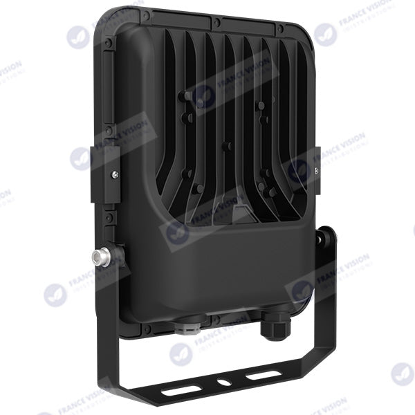 Projecteur LED filaire CCT (Couleur Changeante en Température) - Série CITY PLUS EVO V2 - Modèle 9 en 1 - Puissance ajustable 20 / 30 / 50 Watts - 140 Lumens/Watt - Angle 90° - 25 x 21 x 4 cm - IP66 - IK08 - Câble 1 mètre - Garantie 5 ans