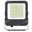 Projecteur LED filaire CCT (Couleur Changeante en Température) - Série CITY PLUS EVO V2 - Modèle 9 en 1 - Puissance ajustable 20 / 30 / 50 Watts - 140 Lumens/Watt - Angle 90° - 25 x 21 x 4 cm - IP66 - IK08 - Câble 1 mètre - Garantie 5 ans