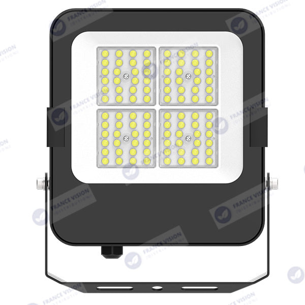 Projecteur LED filaire CCT (Couleur Changeante en Température) - Série CITY PLUS EVO V2 - Modèle 9 en 1 - Puissance ajustable 20 / 30 / 50 Watts - 140 Lumens/Watt - Angle 90° - 25 x 21 x 4 cm - IP66 - IK08 - Câble 1 mètre - Garantie 5 ans
