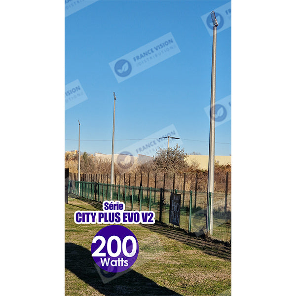 Projecteur LED filaire CCT (Couleur Changeante en Température) - Série CITY PLUS EVO V2 - Modèle 9 en 1 - Puissance ajustable 20 / 30 / 50 Watts - 140 Lumens/Watt - Angle 90° - 25 x 21 x 4 cm - IP66 - IK08 - Câble 1 mètre - Garantie 5 ans