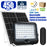 Lot de 5x Projecteurs LED solaires - Série SECURITY V4 - CCT - Rendu lumineux 450 Watts - 4800 Lumens - Angle 90° - IP65 - Lampe 28 x 22 x 5 cm - Panneau MONOCRISTALLIN FULL BLACK 35 x 35 x 2 cm - Avec détecteur de mouvement - Avec télécommande