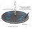 Lot de 10x Lampes industrielles Driverless - UFO - Série DIAMANT V2 - 150 Watts - 15 000 Lumens - 100 Lumens/Watt - Angle 90° - IP65 - 260 x 34 cm - 4500k - Protectionà l'impact IK08 - Câble 30cm