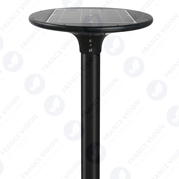 Carton / Lot de 8x Lampes solaires - Série OVNI SUN FLOWER 300 - Rendu lumineux 300 Watts - 2300 lumens - Diamètre tube d'insertion 60 mm - 3000k - Capteur crépusculaire - Mode automatique - Gestion de l’éclairage intelligent
