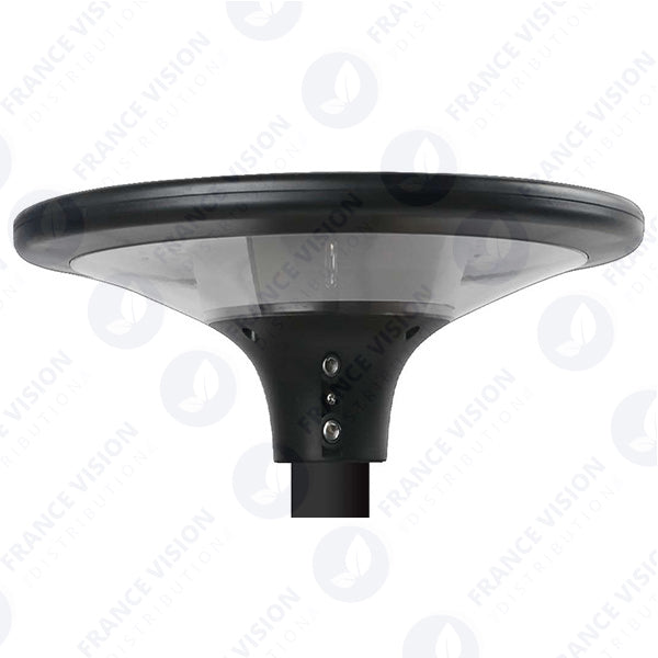 Carton / Lot de 8x Lampes solaires - Série OVNI SUN FLOWER 300 - Rendu lumineux 300 Watts - 2300 lumens - Diamètre tube d'insertion 60 mm - 3000k - Capteur crépusculaire - Mode automatique - Gestion de l’éclairage intelligent