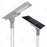 Lot de 6x Lampadaires LED solaires ajustables - Série FLEX SOLAR - 300 Watts - 2500 Lumens - Support  ajustable à 90° - IP65 -  Lampe 66 x 33 x 13 cm - Panneau MONOCRISTALLIN 61 x 32 cm - Détecteur de mouvement - Télécommande - 6000k - STRUCTURE ALUMINIUM