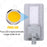 Lot de 6x Lampadaires LED solaires ajustables - Série FLEX SOLAR - 300 Watts - 2500 Lumens - Support  ajustable à 90° - IP65 -  Lampe 66 x 33 x 13 cm - Panneau MONOCRISTALLIN 61 x 32 cm - Détecteur de mouvement - Télécommande - 6000k - STRUCTURE ALUMINIUM