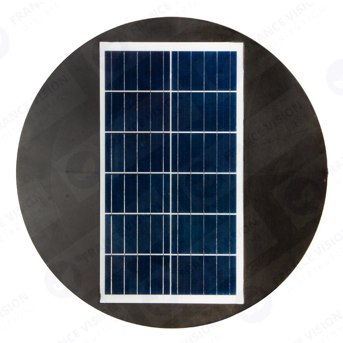 Lampe solaire pour extérieur - Série OVNI - Version HERCULE 800 - 2700 Lumens - Angle 360° - IP65 - Lampe 745 x 135 mm - Panneau 625 x 345 mm - Diamètre tube d'insertion  60 - 76 mm - Détecteur PIR – Capteur crépusculaire - Télécommande - 6000k