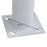 Lot de 25x Bases de fondation entraxe latéral 160MM  pour mât (Mât STANDARD)