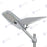 Lot de 3x Lampes de rue solaire - Série INTERSTELLAR ULTRA - 400 Watts - 3100 Lumens - Angle 150x70° - IP65 - Lampe 62 x 30 x 8 cm - Controleur intelligent - Avec télecommande - Capteur PIR - 6000k - Support inclus - Capteur crépusculaire