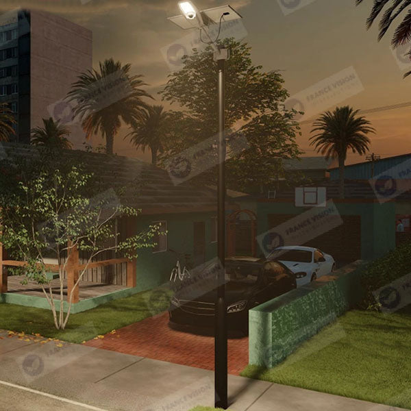 Palette de 24x Lampes de rue solaire - Série INTERSTELLAR ULTRA - 600 Watts - 3600 Lumens - Angle 150x70° - IP65 - Lampe 62 x 30 x 8 cm - Controleur intelligent - Avec télecommande - Capteur PIR - 3000k - Support inclus - Capteur crépusculaire