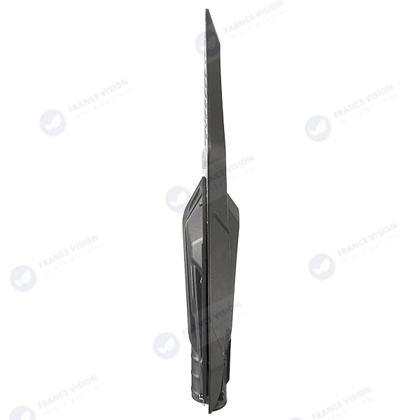Lot de 5x Lampes de rue solaire - Série INTERSTELLAR ELITE 800 Watts - 5600 Lumens - Angle 150*70° - IP66 - Lampe 75 x 34 x 10 cm - Panneau MONO 67 x 45 x 3 cm - Contrôleur intelligent - Avec télécommande - 3000k - Support inclus - Capteur crépusculaire