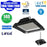 Lampe industrielle UFO - Série ALIZE P4 - Puissance ajustable 100W / 150W / 200W - 140 Lumens/Watt - Angle 160° - IP66 - 26,3 x 26,3 x 16 cm - Modèle 9 en 1 – CCT 3000K / 4000K / 6000K – Garantie 5 ans