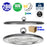 Lot de 10x Lampes industrielles Driverless - UFO - Série DIAMANT V2 - 200 Watts - 20 000 Lumens - 100 Lumens/Watt - Angle 90° - IP65 - 260 x 34 cm - 4500k - Protection à l'impact IK08 - Câble 30cm
