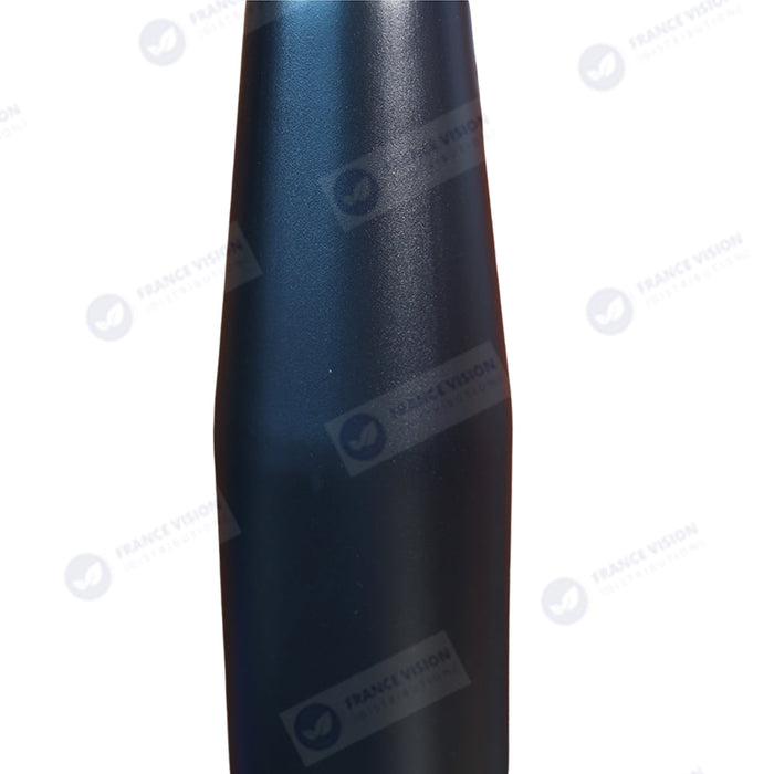 Mât / Poteau pour lampe de rue - Nouveau design - Série STANDARD V3 EVO - 5 mètres - Entraxe latéral des trous 200mm - Couleur Noir MAT - Finition épurée