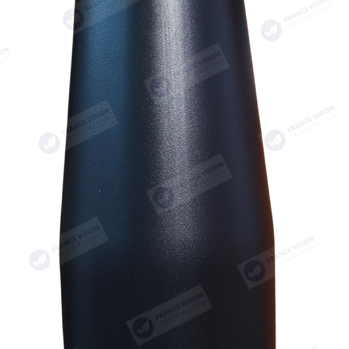 Mât / Poteau pour lampe de rue - Nouveau design - Série STANDARD V3 EVO - 5 mètres - Entraxe latéral des trous 200mm - Couleur Noir MAT - Finition épurée