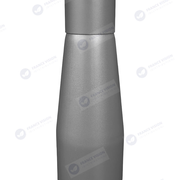 Lot de 5x Mâts / Poteaux pour lampe de rue - Nouveau design - Série STANDARD V3 EVO - 3 mètres - Entraxe latéral des trous 200mm - Couleur GRIS - Finition épurée