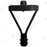 Lampe de jardin et parking filaire CCT (3000k/4000k/6500k) - Série OVALI V3 - 50 Watts - 8350 Lumens - 167 Lumens/watt - IK08 - IP66 - 120° ajustable - 44 x 30 x 30 cm - Tube d’insertion 48 / 60mm - Garantie 5 ans