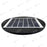 Lot de 5x Lampes solaires pour extérieur - Série OVNI BASIC V2 - Rendu lumineux 150W - Angle 360° - IP65 - 55 x 15 cm - Tube d'insertion 60 / 76mm - Avec télécommande - Avec détecteur de mouvement - Avec capteur crépusculaire - 6000k
