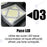 Lampe solaire pour extérieur - Série OVNI CRYSTAL V2 -  300 Watts - 1900 Lumens - Angle 360° - IP65 - Lampe 55 x 55 cm - Panneau polycristallin 42 x 35 cm - Tube d'insertion 60/76 mm - Détecteur de mouvement - Capteur crépusculaire - Télécommande - 6000k