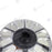 Lot de 5x Lampes solaires pour extérieur - Série OVNI CRYSTAL - 250 Watts - 1500 Lumens - Angle 360° - IP65 -  Lampe 55 x 55 x 6 cm - Tube d'insertion 60/76 mm - Panneau polycristallin 36 x 42 cm - Détecteur de mouvement - Télécommande - 3000k