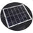Lot de 5x Lampes solaires pour extérieur - Série OVNI CRYSTAL - 250 Watts - 1500 Lumens - Angle 360° - IP65 -  Lampe 55 x 55 x 6 cm - Tube d'insertion 60/76 mm - Panneau polycristallin 36 x 42 cm - Détecteur de mouvement - Télécommande - 3000k