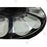 Lot de 5x Lampes solaires pour extérieur - Série OVNI CRYSTAL - 250 Watts - 1500 Lumens - Angle 360° - IP65 -  Lampe 55 x 55 x 6 cm - Tube d'insertion 60/76 mm - Panneau polycristallin 36 x 42 cm - Détecteur de mouvement - Télécommande - 3000k