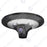 Lampe d'extérieur solaire - Série OVNI EVO - 1700 watts - 5100 Lumens - Angle 360° - IP65 - 54 x 20 cm - Panneau solaire monocristallin - Structure aluminium - Tube d'insertion 76mm - Détecteur de mouvement - Capteur crépusculaire - 6000k