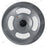 Lampe solaire pour extérieur - série OVNI FUTUR V2 - 1500 Watts - 3200 Lumens - Angle 360° - IP65 - 61 x 19 cm - Tube d'insertion 76 mm - Structure en aluminium - Capteur crépusculaire - Télécommande multifonctions - 4000k