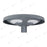 Lampe solaire pour extérieur - Série OVNI FUTUR V2 - 1500 Watts - 3200 Lumens - Angle 360° - IP65 - 61 x 19 cm - Tube d'insertion 76 mm - Structure en aluminium - Capteur crépusculaire - Télécommande multifonctions - 6000k