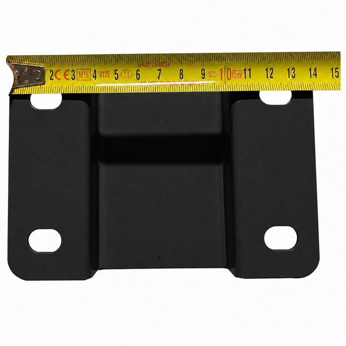 Support mural pour Candélabre / Lampe de rue et parking – V3 - Diamètre 60mm - Couleur NOIR - Modèle renforcé avec antirouille